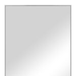 47" Silver Metal Accent Mirror - Image 3