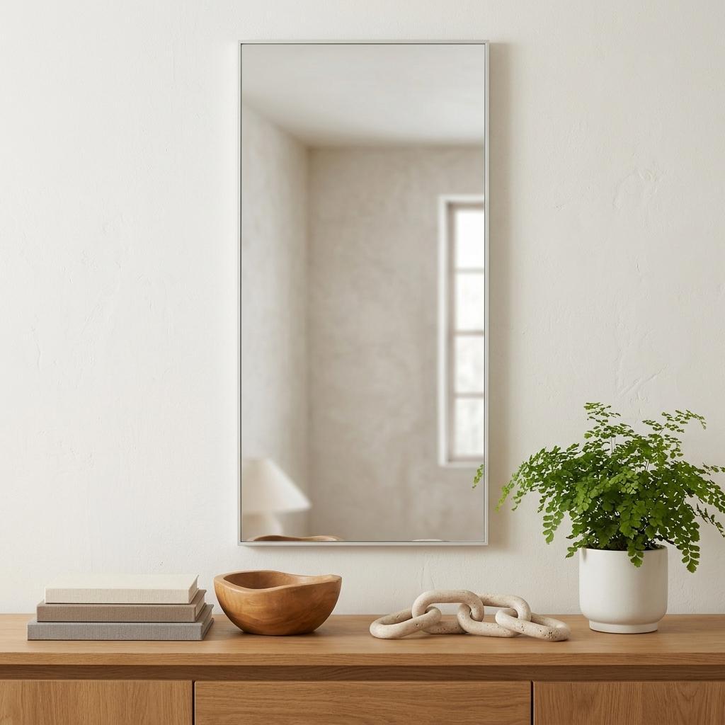 397373_6_qthsewP2.jpg 47" Silver Metal Accent Mirror - Image 1