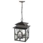 Calvert 4-Light Oil-Rubbed Bronze Hanging Lantern - Image 4