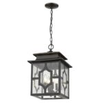 Calvert 4-Light Oil-Rubbed Bronze Hanging Lantern - Image 5