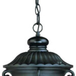 Naples 1-Light Matte Black Hanging Light - Image 4