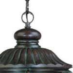 Naples 1-Light Marbelized Mahogany Hanging Light - Image 5