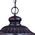 Naples 3-Light Marbelized Mahogany Hanging Light - Image 5