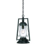 Matte Black Oil Lamp Hanging Light - Image 2