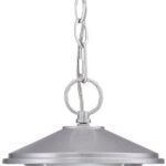 Silver Lantern Metal Dimmable Chandelier With Frosted Shades - Image 4
