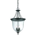 Belle 3-Light Matte black Hanging light - Image 2