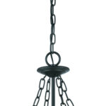 Belle 3-Light Matte black Hanging light - Image 4