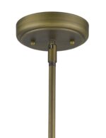 Bronze Sputnik Twelve Light Frosted Metal Dimmable Chandelier With Off White Shades - Image 7
