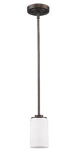 Bronze Frosted Glass Hanging Light - Image 2