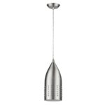 Silver Hanging Light with Glass Studs - Image 2