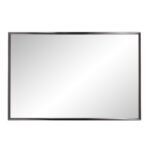 36" Gunmetal Metal Framed Accent Mirror - Image 3