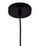 Black Metal Cage Modern Industrial Single Bulb Hanging Pendent Light - Image 3