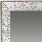 24" Silver Glass Framed Accent Mirror - Image 7