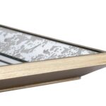 15" Square Vintage Style Wall Mounted Accent Mirror - Image 3