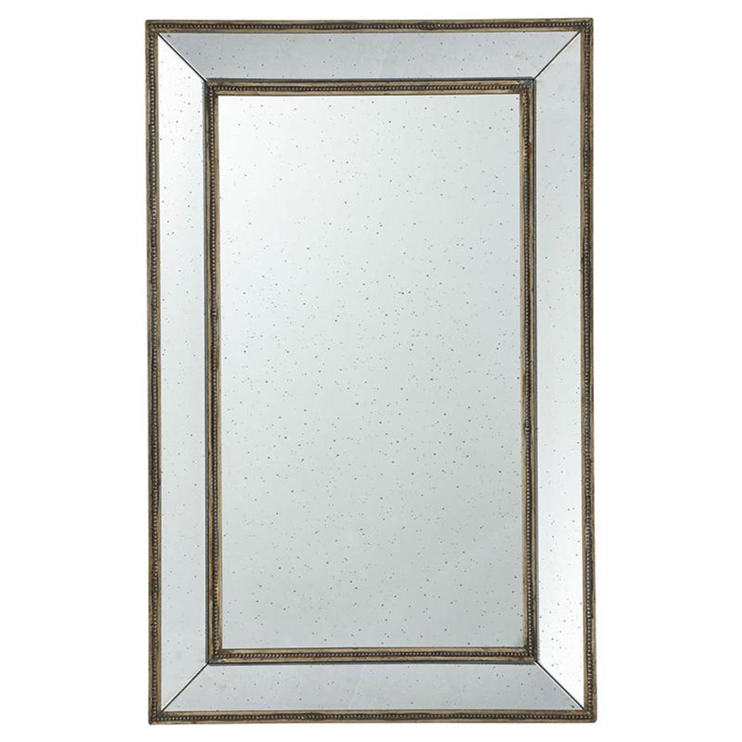 484989_1.jpg Silver Rectangle Accent Mirror - Image 1