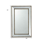 Silver Rectangle Accent Mirror - Image 7