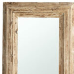 39" Natural Distressed Wood Framed Accent Mirror - Image 4