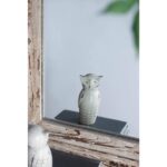 39" Natural Distressed Wood Framed Accent Mirror - Image 10