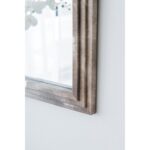 28" Gray Framed Accent Mirror - Image 7