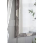 28" Gray Framed Accent Mirror - Image 8
