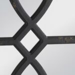 Set of Two Black Wood Framed Accent Mirror - Image 5