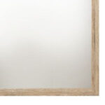40" Natural Square Wood Framed Accent Mirror - Image 4