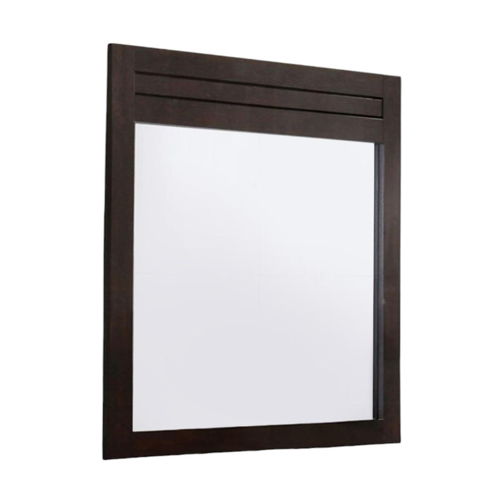 486437_2_fcRMTzmA-3.jpg Mahogany Rectangle Dresser Mirror - Image 1