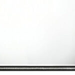 35" Black Wood Framed Mounted Dresser Mirror - Image 8