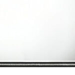 35" Black Wood Framed Mounted Dresser Mirror - Image 7