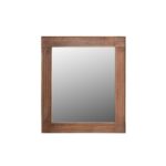 46" Brown Dresser Solid Wood Mirror - Image 2