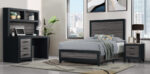 40" Gray Square Wood Framed Accent Mirror - Image 7