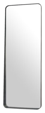 66" Black Steel Framed Full Length Mirror - Image 2