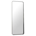 66" Black Steel Framed Full Length Mirror - Image 5