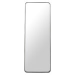 66" Black Steel Framed Full Length Mirror - Image 3