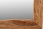 44" Brown Solid Wood Live Edge Framed Accent Mirror - Image 5