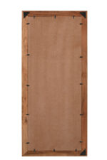 32" Brown Live Edge Solid Wood Full Length Hanging Mirror - Image 6