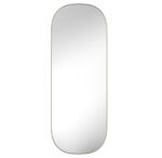 47" Gold Oval Framed Full Length Hanging Mirror - Image 2