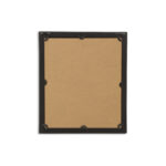 20" Black Solid Wood Accent Mirror - Image 7