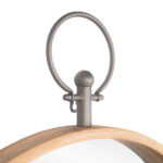 30" Bronze Round Metal Framed Accent Mirror - Image 4