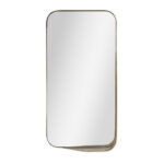 28" Bronze Metal Accent Mirror - Image 2