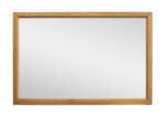 40" Natural Solid Wood Framed Mounted Accent Mirror - Image 7