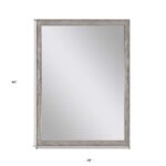 40" Silver Accent Mirror - Image 7