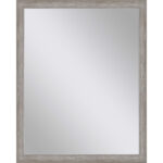 44" Silver Framed Accent Mirror - Image 2