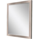 42" Silver Framed Accent Mirror - Image 2