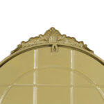 34" Gold Metal Arch Accent Mirror - Image 7