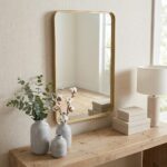30" Gold Metal Accent Mirror - Image 11