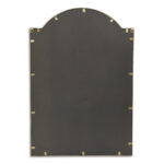 32" Gold Metal Beaded Arch Accent Mirror - Image 5