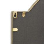 32" Gold Metal Beaded Arch Accent Mirror - Image 6