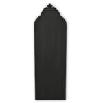 65" Black Metal Arch Full Length Hanging Mirror - Image 5