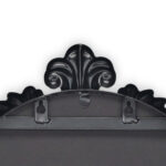 65" Black Metal Arch Full Length Hanging Mirror - Image 7